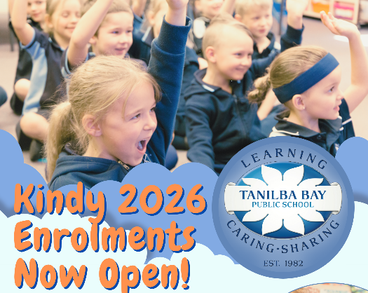 Kindy 2026 enrolment picture with students