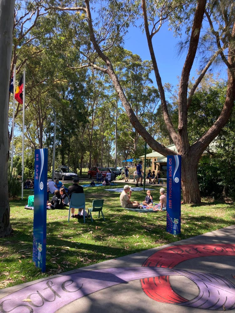 Photo of outdoor play area